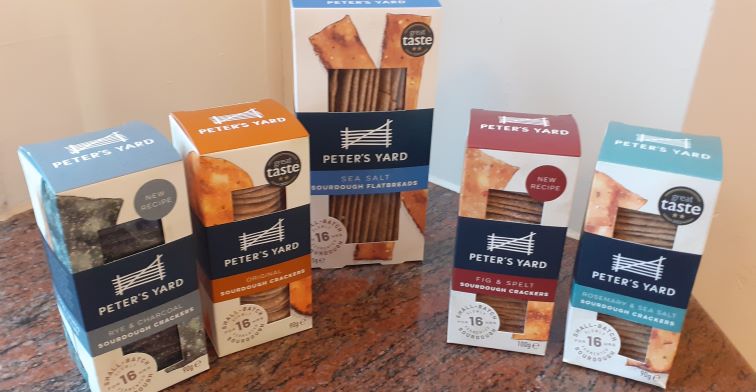 Peter's Yard Sourdough Crackers