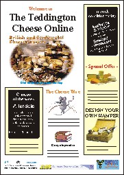 Picture showing The Teddington Cheese Home Page