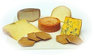 Photograph of the New Year cheese selection