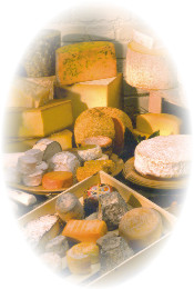 Photograph of a Swiss fondue set