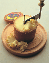 Tête de Moine with a Girolle